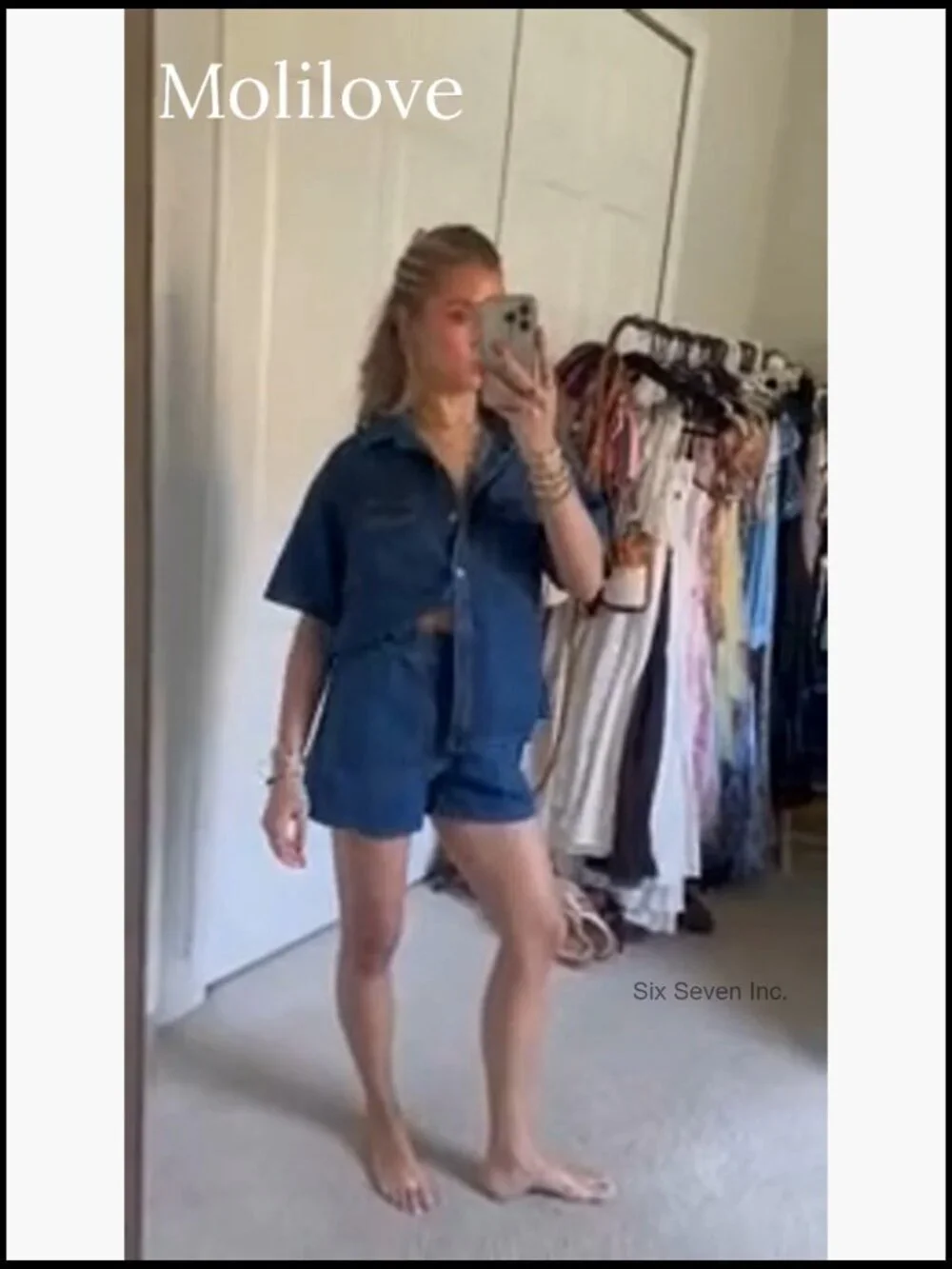 N/A denim piece